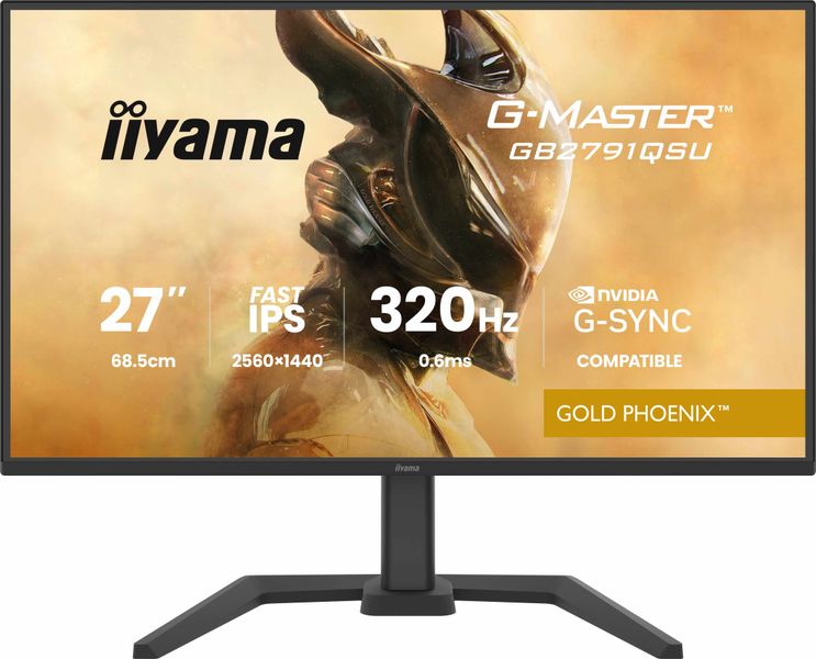 iiyama G-Master/GB2791QSU-B1/27"/IPS/QHD/320Hz/0,6ms/Černá/3R