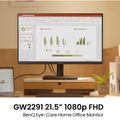 BENQ GW2291, LED Monitor 21,5" FHD, čierny