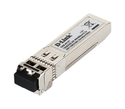 D-Link 10GBase-SR SFP+ Transceiver, 80/300m, 10-pack