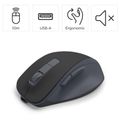 HAMA WM-500, ergonomická bezdrátová myš, černá