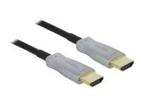 HDMI kabel - HDMI s piny (male) do HDMI s piny (male) - 30 m - optické vlákno - černá - podporuje 4K, Active Optical Cable (AOC)