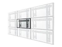 Držák - pro Displej LCD - černá - velikost obrazovky: 32"-75" - montáž na stěnu