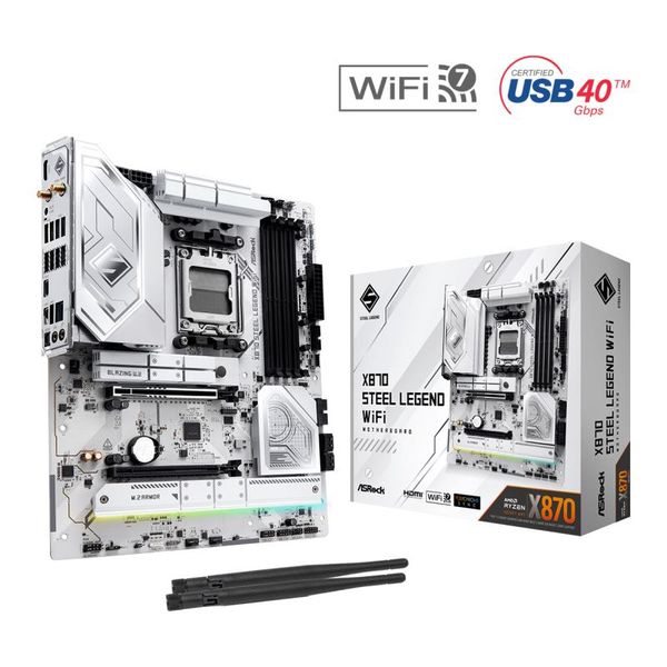 ASROCK Základní deska X870 STEEL LEGEND WIFI