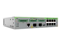 Přepínač - L3 - řízený - 8 x 10/100/1000 (PoE++) + 2 x gigabitů SFP - Lze montovat do rozvaděče - PoE++