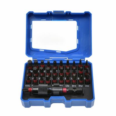 Sada rázových bitů 1/4" GEKO G30065 32 ks