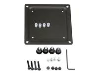 Upevňovací komponent (conversion plate) - pro obrazovka - ocel - černá