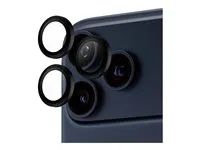PanzerGlass Hoops Apple iPhone 17 Pro/16 Pro/15 Pro/17 Pro Max/16 Pro Max/15 Pro Max černé ochranné kroužky pro čočky fotoaparátu