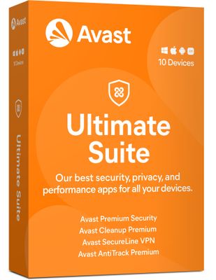 Renew AVAST Ultimate MD up to 10 connections 2Y