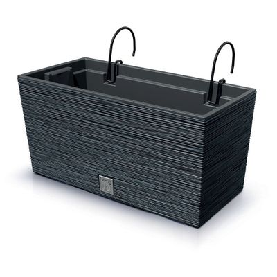 Květináč FURU CASE W antracit 39,5cm