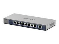 Přepínač - neřízený - 8 x 10/100/1000 + 1 x 10Gb Ethernet - desktop, pro připevnění na zeď - pro NETGEAR AGM731F; ProSafe AGM731F, AGM732F, AGM734, AXM761, AXM762, AXM764