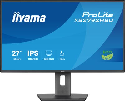 iiyama ProLite/XB2792HSU-B1/27"/IPS/FHD/120Hz/3ms/Černá/3R