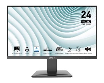 MSI Pro/MP243X/23,8''/IPS/FHD/100Hz/4ms/Čierna/2R