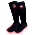 GLOVII Socks, Vyhřívané ponožky, L, černé