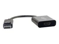 Video Converter - Black - Video adaptér - DisplayPort s piny (male) do HDMI se zdířkami (female) - trojnásobně stíněný - černá - podporuje 4K