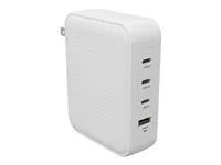 Síťový adaptér - 145 watt - výstupní konektory: 4 - bílá