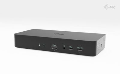 i-tec Universal Intelligent Dual Display Docking Station, Power Delivery 100W