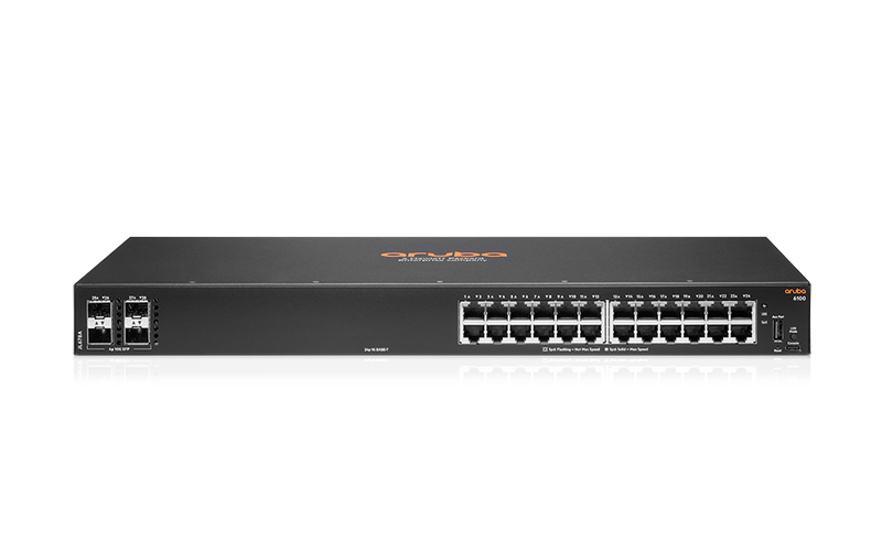 Aruba 6100 24G 4SFP+ Switch