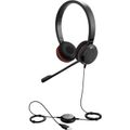 JABRA Evolve 30 II Duo, USB/ jack, MS (Skype)
