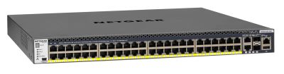 Netgear m4300-52g-poe+ managed swch APS550W