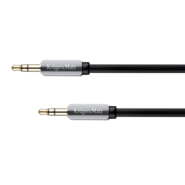 Kabel Jack 3,5mm konektor/Jack 3,5mm konektor 1,8m KRUGER & MATZ KM0313