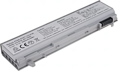 Baterie T6 Power pro Dell Latitude E6400, E6410, E6500, E6510, Precision M4400, 5200mAh, 58Wh, 6cell