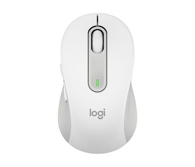 LOGITECH Signature M650/Kancelářská/Laserová/Pro praváky/4 000 DPI/USB+BT/Bílá