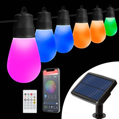 Smart solární řetěz GARDEN OF EDEN 11747 RGB 1,3W