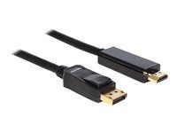 Kabel adaptéru - DisplayPort s piny (male) do HDMI s piny (male)