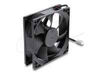 Delock - Ventilátor skríne - axiální - 92 mm - cerná