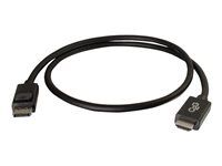 DP to HDMI Adapter Cable - M/M - Kabel DisplayPort - DisplayPort (M) do HDMI (M) - 91.4 cm - černá