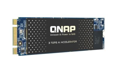 QNAP QAI-M100 - Rockchip RK1808 Cortex-A35 1.6GHz, 3 Tops NPU, M.2 2280 PCIe Gen2 x1 AI accelerator