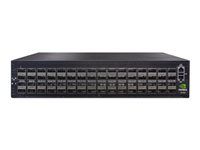 Přepínač - L3 - řízený - 64 x 100 Gigabit QSFP28 - proudění vzduchu zezadu dopředu - Lze montovat do rozvaděče