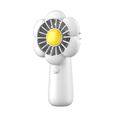 Mini ruční ventilátor LLD-F83F, bílý