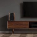 LAUDBERG M1, Bluetooth reproduktory 2.0, černá/hnědá