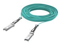 Kabel pro přímé připojení 25GBase-AOC - SFP28 do SFP28 - 30 m - 3 mm - optické vlákno - Active Optical Cable (AOC) - vodě - barva