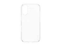 Zadní kryt pro mobilní telefon - termoplastický polyuretan (TPU), polykarbonát (PC), oleofóbní povrch - průhledná - pro Apple iPhone 16