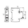 Jistič 10A KANLUX KMB6-B10/1 23141