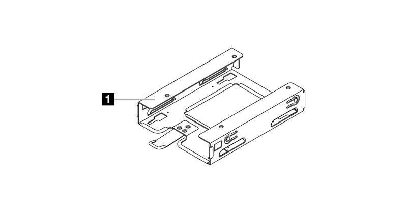 ThinkSystem ST50/ST45 Series 2.5 HDD Cage kit