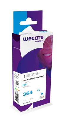 WECARE ARMOR ink kompatibilní s HP CB323EE, modrá/cyan