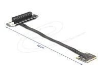 Adapter Mini PCIe male to PCIe 3.0 x8 sl