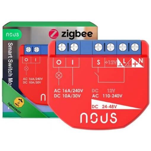 NOUS B1Z, ZigBee SMART Switch, přepínač (bez)