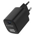 GEMBIRD Nabíječka, USB-C, 60W, LCD, černá