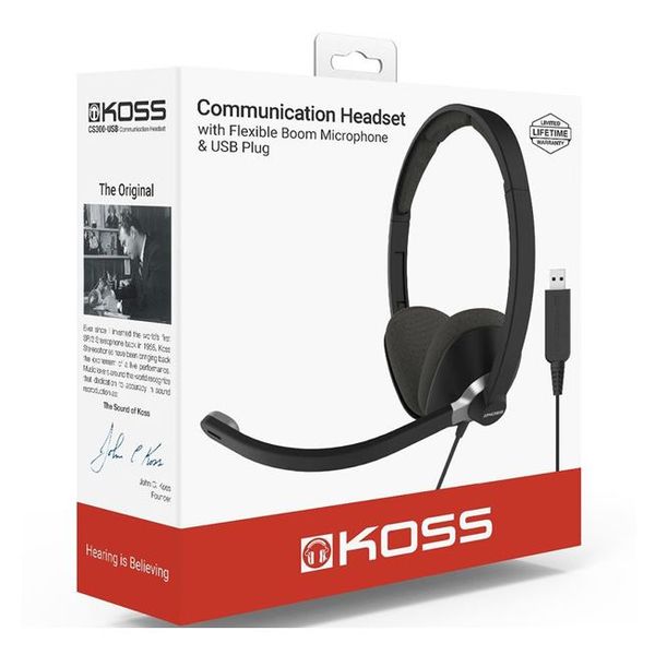 KOSS CS300USB Headset & Gaming, Sluchátka