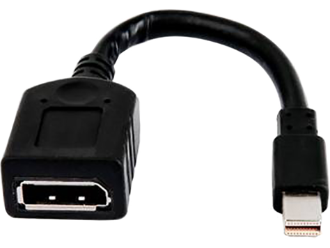 HP Single miniDP-to-DP Adapter Cable (Quadro P400/P620/P1000/Radeon WX2100/3100/4100)