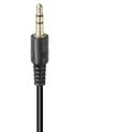 HAMA Shell TV II, Sluchátka, 6m kabel, černá