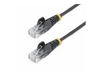 7m Black Slim CAT6 Ethernet Cable - N6PAT7MBKS