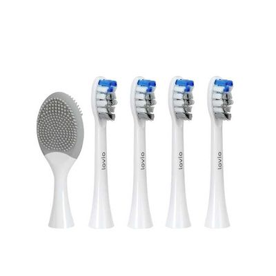LOVIO SonicProtect PRO, Střední hlavice, bílé 5ks