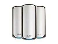 Systém WiFi - (router, 2 extendery) - až 8 200 čtverečních stop - mesh 10GbE, 2.5GbE, Wi-Fi 7 Čtyři pásma