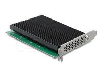 Delock - Adaptér rozhraní - with heat sink - bifurcation - M.2 - M.2 NVMe Card - PCIe 5.0 x16