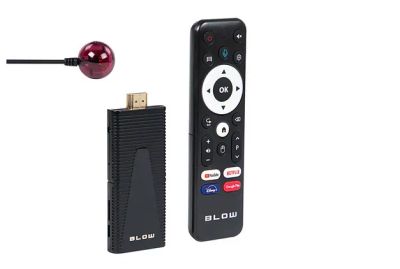 Blow Přehrávač médií Android TV BOX s funkcí SMART TV, určený speciálně pro TV s HDMI připojením, 77-308
